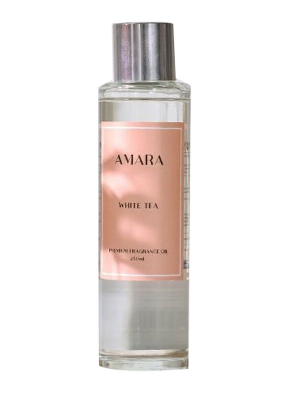 

Amara White Tea Long Lasting Scented Oil, 250ml, Clear