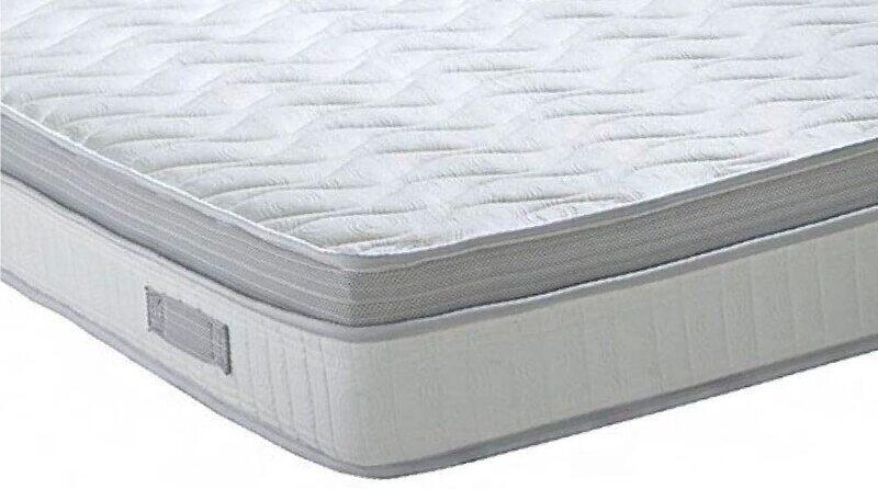 

Danube Home Carmona Box Top Mattress, Single/Twin, Grey