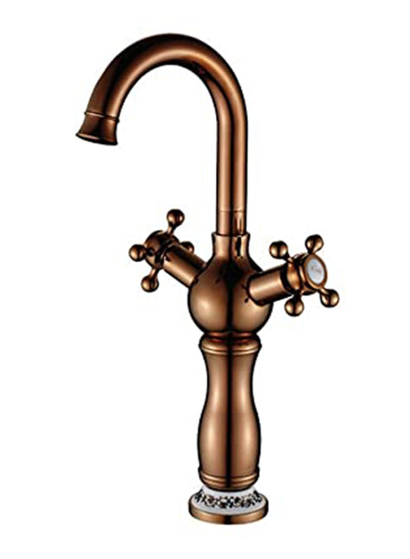 

Danube Home Milano Basin Mixer, Rose Gold Art