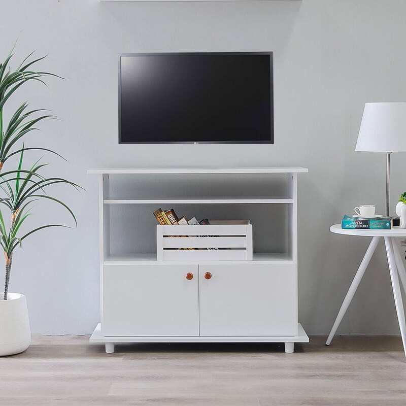 

Danube Home Tadeo TV Cabinet For Up To 32 Inches TV, White