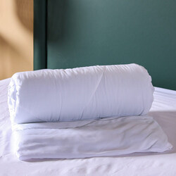 Danube Home Serenity Single Duvet, White