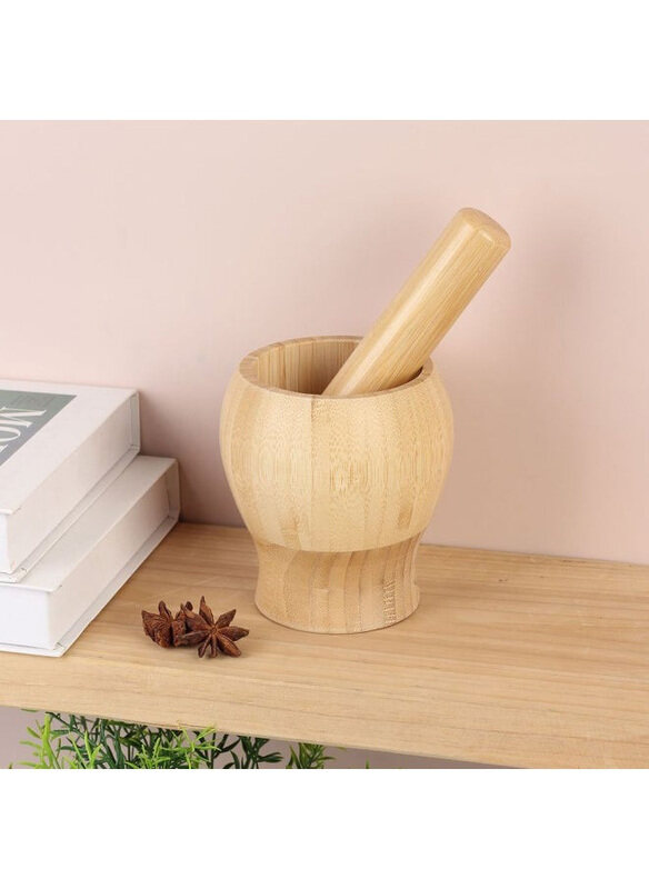 

Danube Home Loretta Bamboo Spice Grinder, Natural
