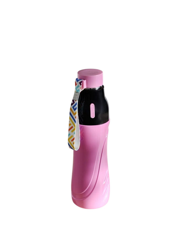 

Danube Home 690ml Jaypee Artsteel Insulated Bottle, Pink