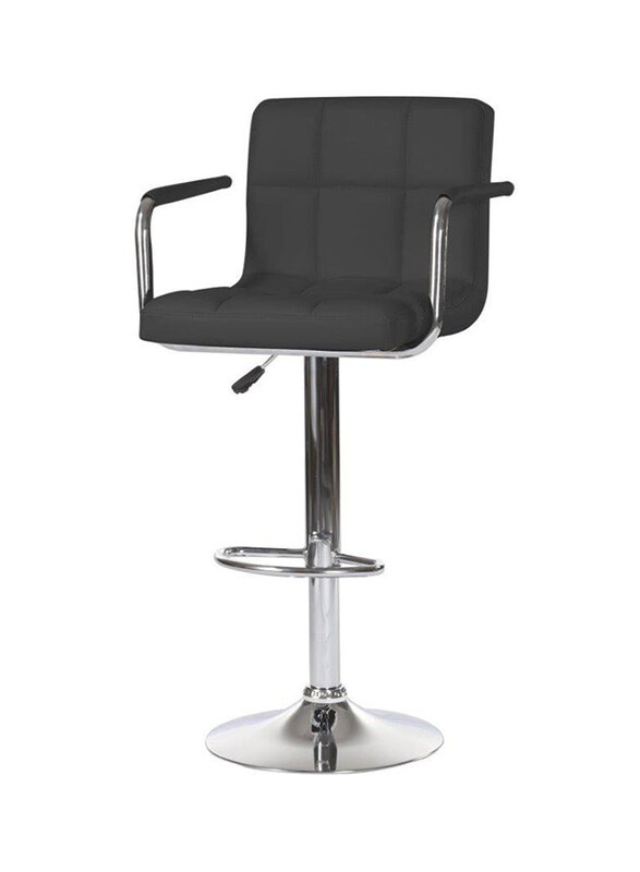 

Danube Home Rhoda Bar Stool, Black