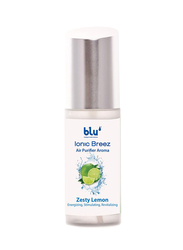 Danube Home Blu Breez Ionic Zesty Lemon Air Purifier Aroma Oil, 100ml, Clear