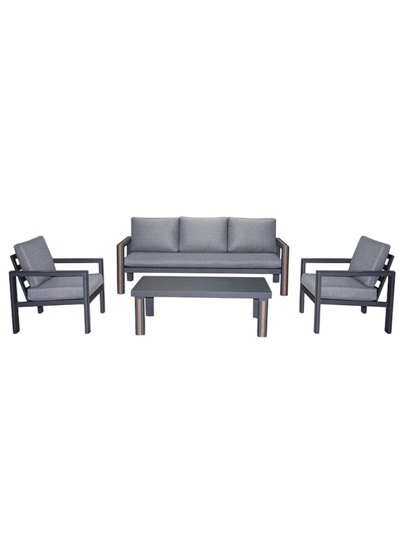 

Danube Home Colter 5-Piece Sofa Set, Grey