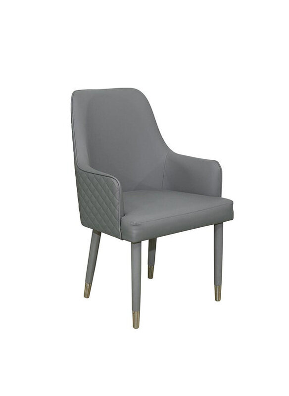 

Danube Home Danaya Strong & Sturdy Dining Chair, Grey