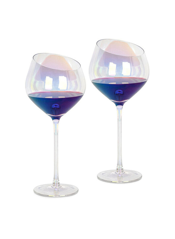 

Danube Home 520ml 2-Piece Wine Glasses Set, Multicolour