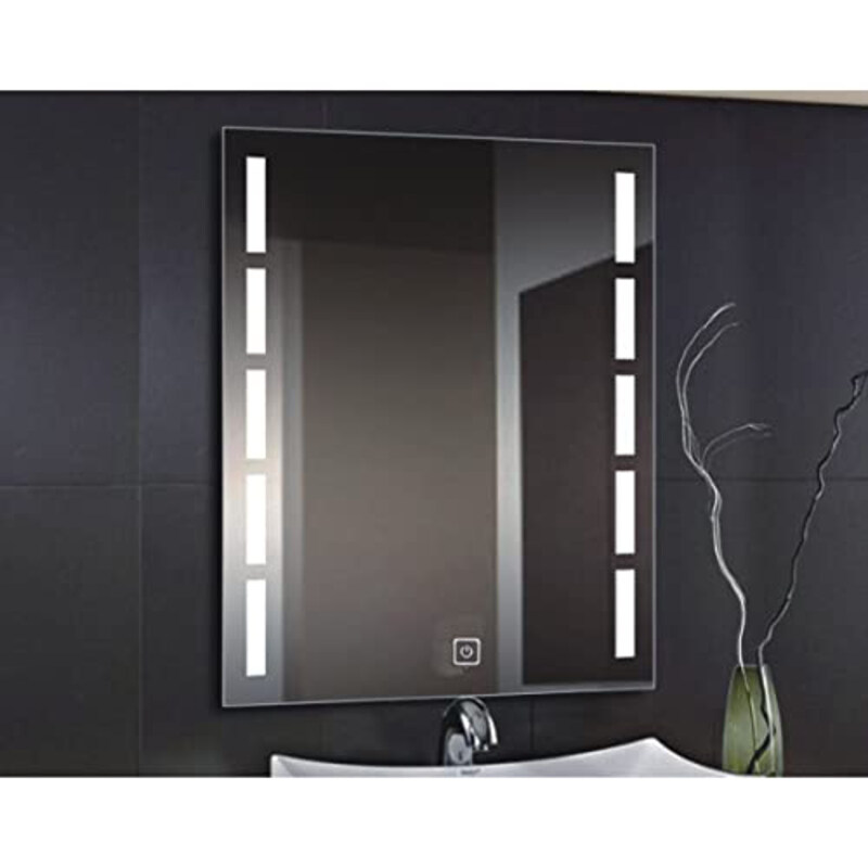 

Danube Home Milano Led Mirror with Touch Switch, MLM-8063, Black