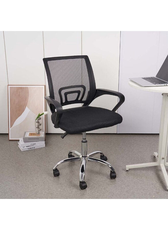 

Danube Home Herald Office Chair, Black/Chrome