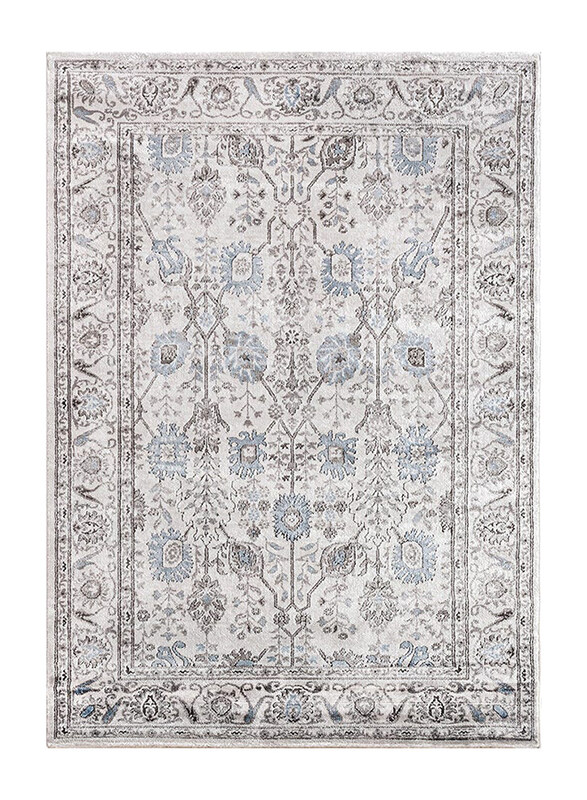 

Danube Home Daisy Floor Covering Rectangle Modern Home Area Rug, Blue