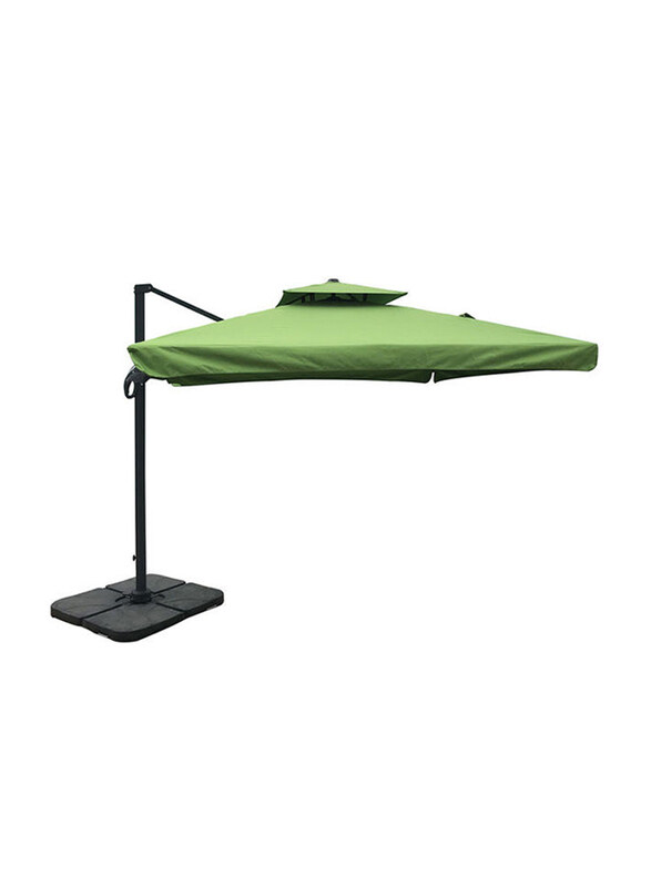 

Danube Home Aura Umbrella With Base, Green