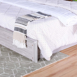 Danube Home Raymond King Bed, Grey