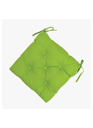 Danube Home Ayaana Chair Pad, 40 x 40cm, Green