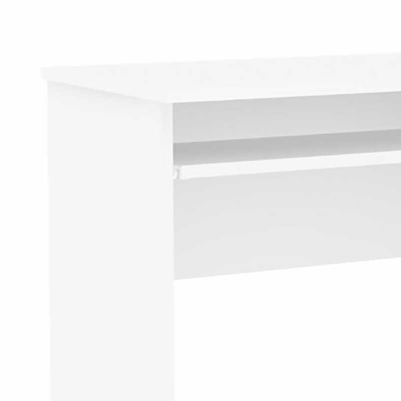 Danube Home Amity Computer Table, White