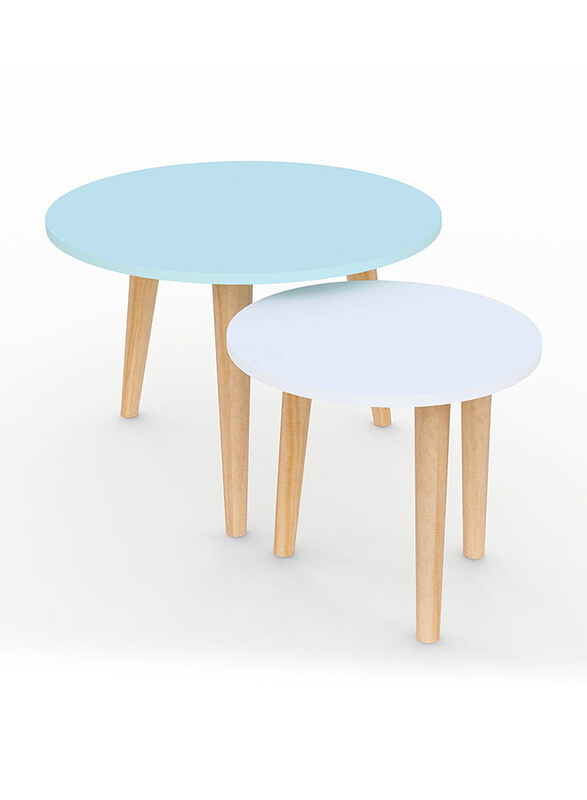

Danube Home Vito Coffee Table Set, 2 Pieces, White