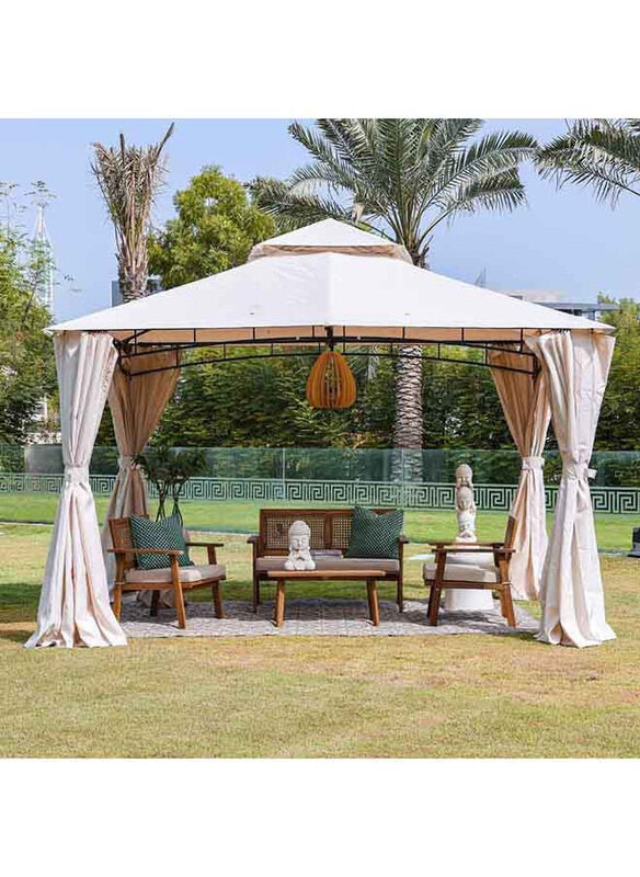 

Danube Home Amna Heavy Duty Party Gazebo Tents, Multicolour