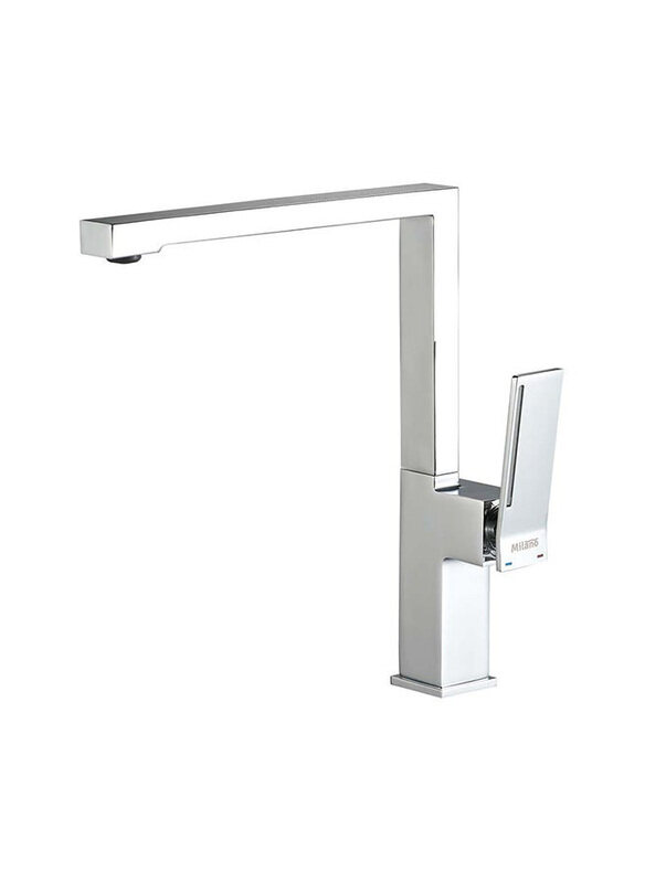 

Milano Terni Sink Mixer Single Handle Sink Mixer And Faucet For Bathroom Commercial Lavatories Toilet Kitchens, Chrome