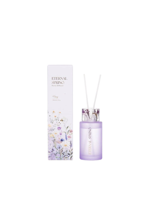 

Danube Home SS24-AMARA Reed Diffuser with Dried Flowers Peony, 180ml, Lavender