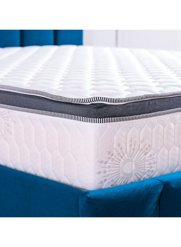 

Danube Home Snooze Pocket Spring Euro Top Mattress, White