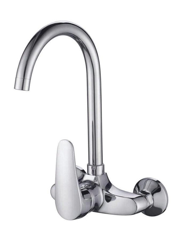 

Danube Home Milano Hira with M Single Lever Mixer, Silver