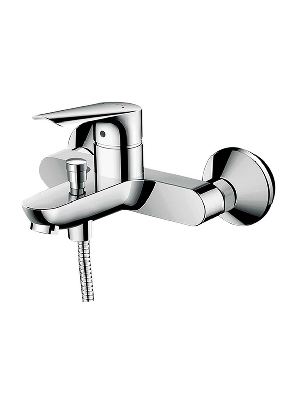 Danube Home Hansgrohe Logis E Bath Mixer for Exposed Installation, Chrome