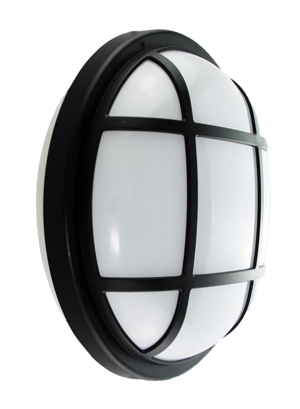 Danube Home 3-In-1 Geco Milano Wall Light, 20W, White/Black