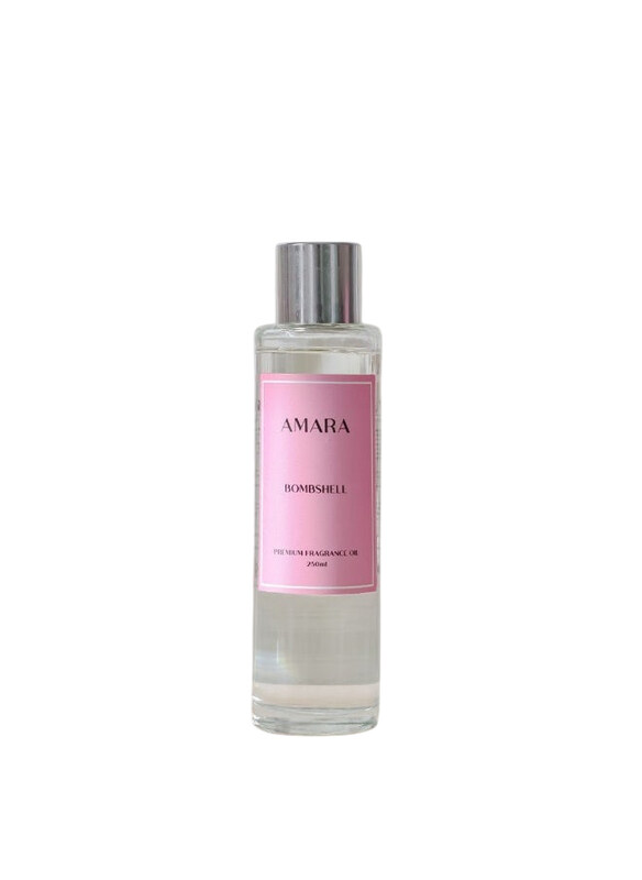 

Amara Bombshell Long Lasting Scented Oil, 250ml, Clear