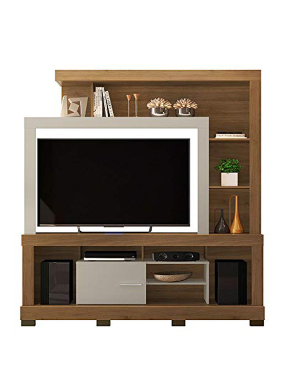 Danube Home Ipanema Entertainment Unit, 192 x 40 x 180cm, Brown