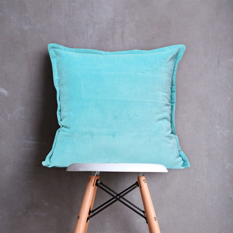 

Danube Home Mandala Velvet Filled 100% Cotton Cushion, 45 x 45cm, Aqua