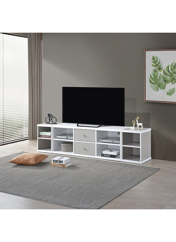 

Danube Home Prime Modern Design TV Cabinet, White