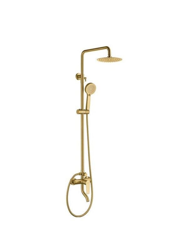 

Milano Calli Rain Shower Column Complete Set, Gold