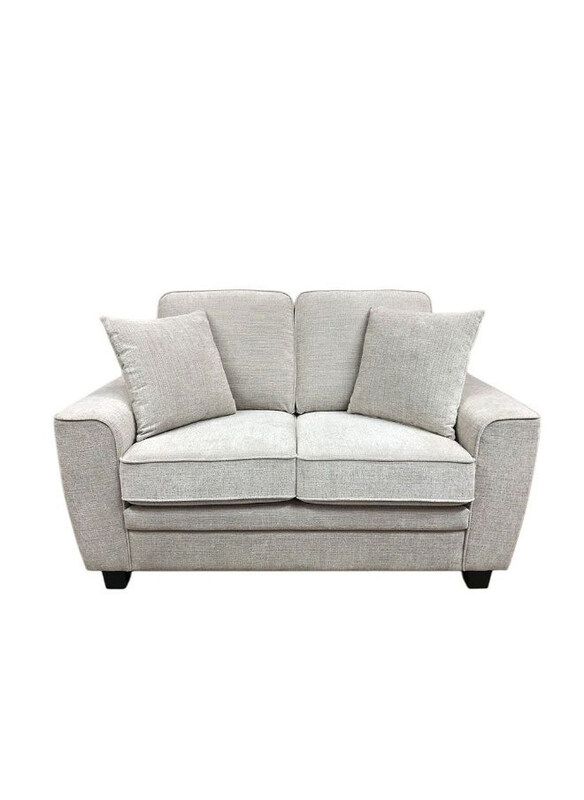 

Danube Home Aerox 2 Seater Fabric Sofa, Beige