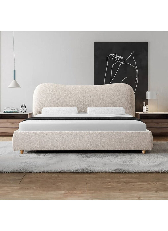 

Danube Home Eternal King Bed, 180 x 200cm, Beige