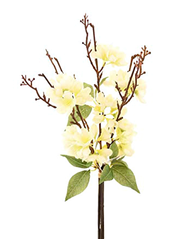 Danube Home Rejoice Cherry Blossom Bunch Artificial Flower, White