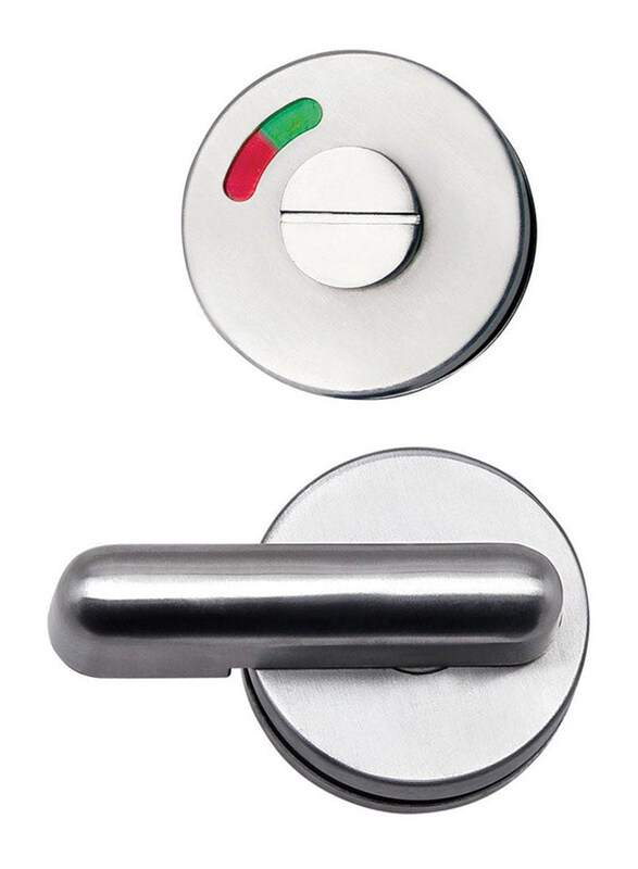 

Danube Home Milano SS 304 Lock Indicator For Toilet Cubicle, Silver