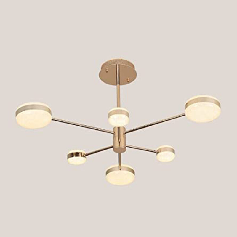 

Danube Home Caleb Led Ceiling Chandelier, Gold