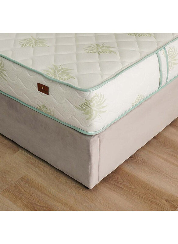 

Danube Home Aloevera Pocket Spring Mattress, Queen, White