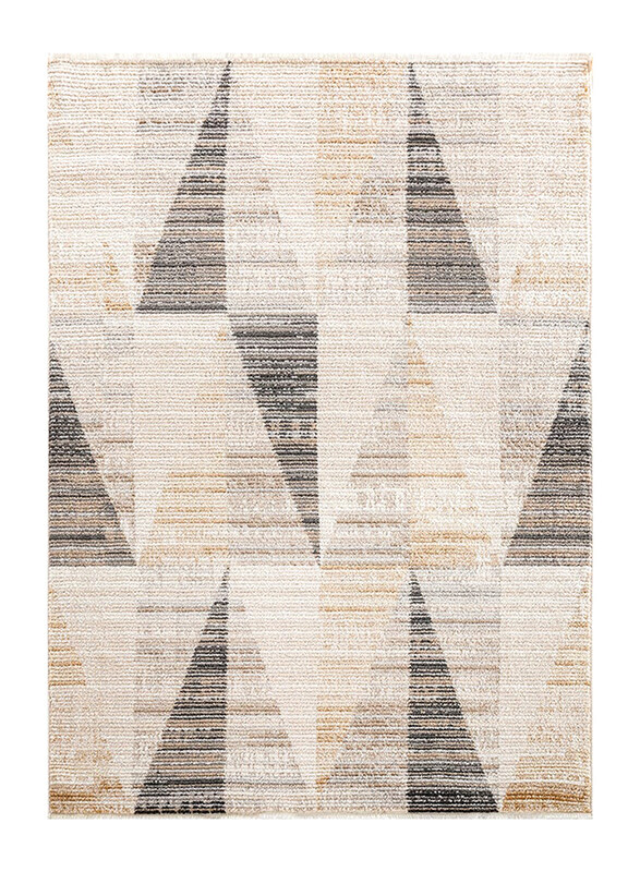 

Danube Home Calico Floor Covering Rectangle Modern Home Area Rug, Cream