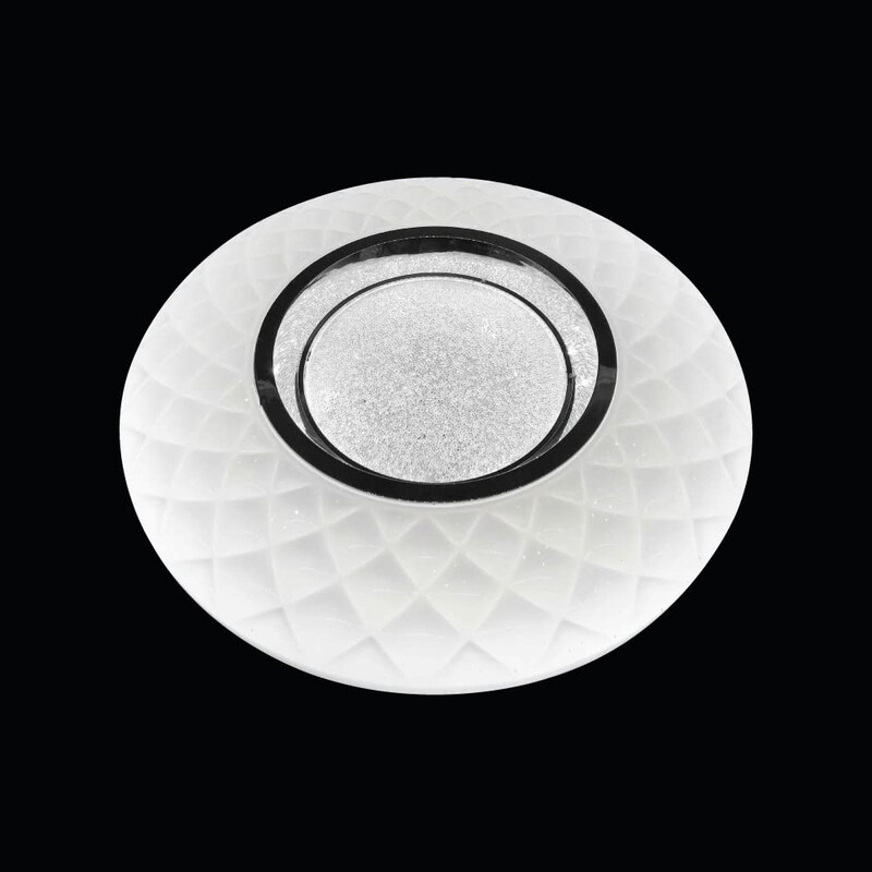 

Danube Home Safina Glow Ceiling Chandelier, 50x50cm, White