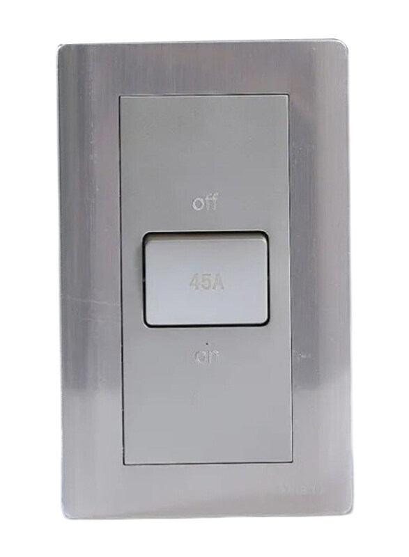 

Danube Home Milano 45A Dp Switch with Neon, Gold