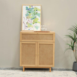 Danube Home Hermano Wine Cabinet, Wood