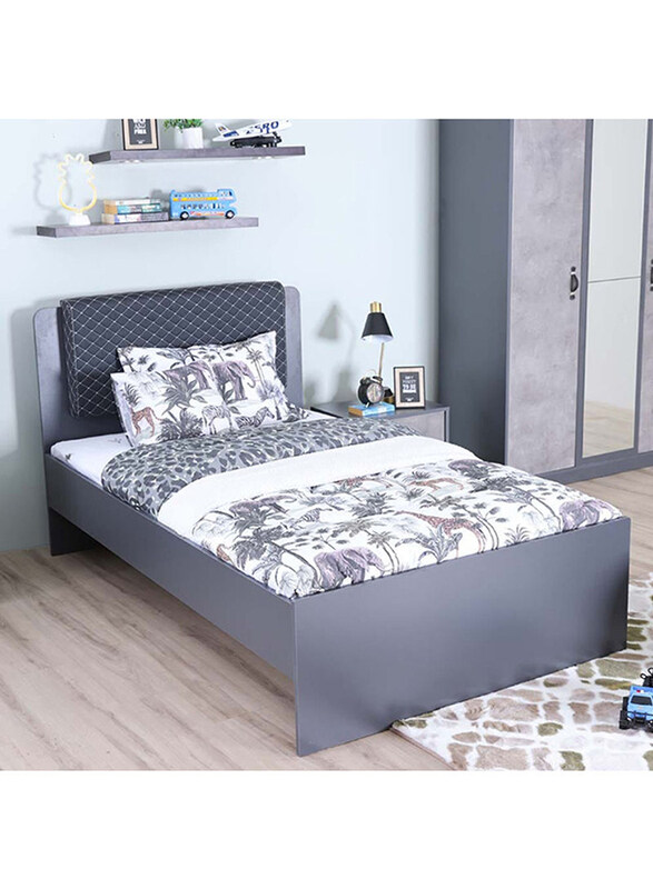 

Danube Home Retro Kid's Single Bed, Dark Grey
