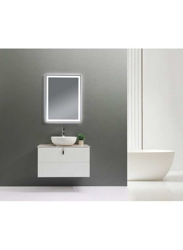 

Danube Home Milano Cassie 3-Piece Vanity Set, White