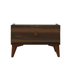 Danube Home Ruby Night Stand, Set of 2, Brown