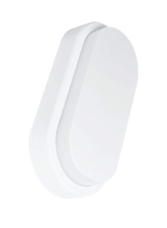 Danube Home Milano Delta LED Wall Bracket 14W Ip-54 6000K, White