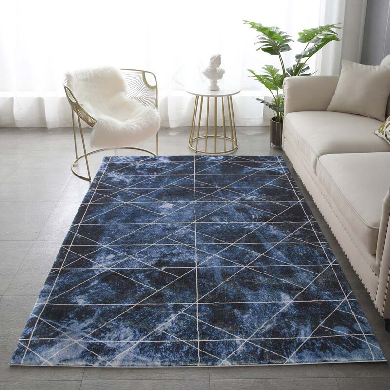 

Danube Home Printed Carpet Rug, 300x200cm, Blue