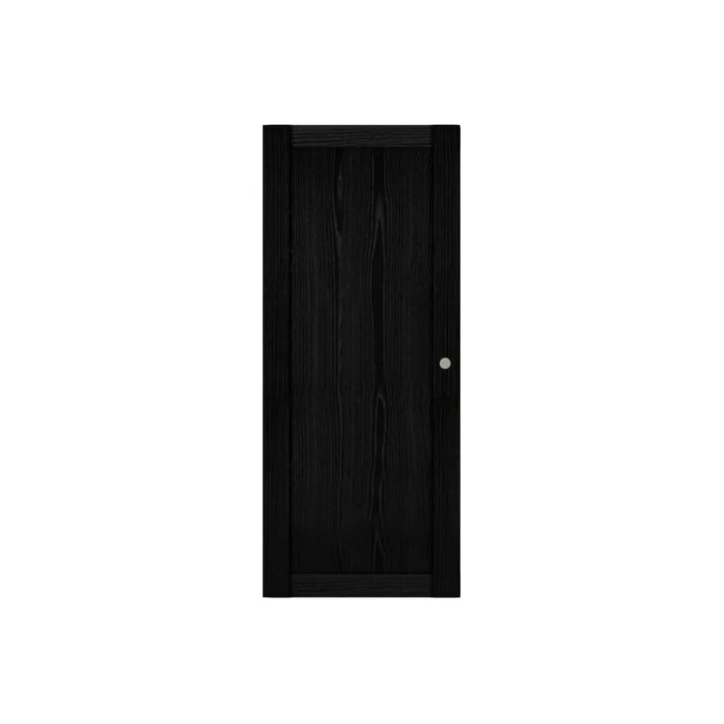 Danube Home Sanyun Wooden Door For Modular Bookcase, Black