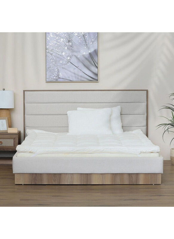 

Danube Home Serenity Mattress Topper, Super King, Beige
