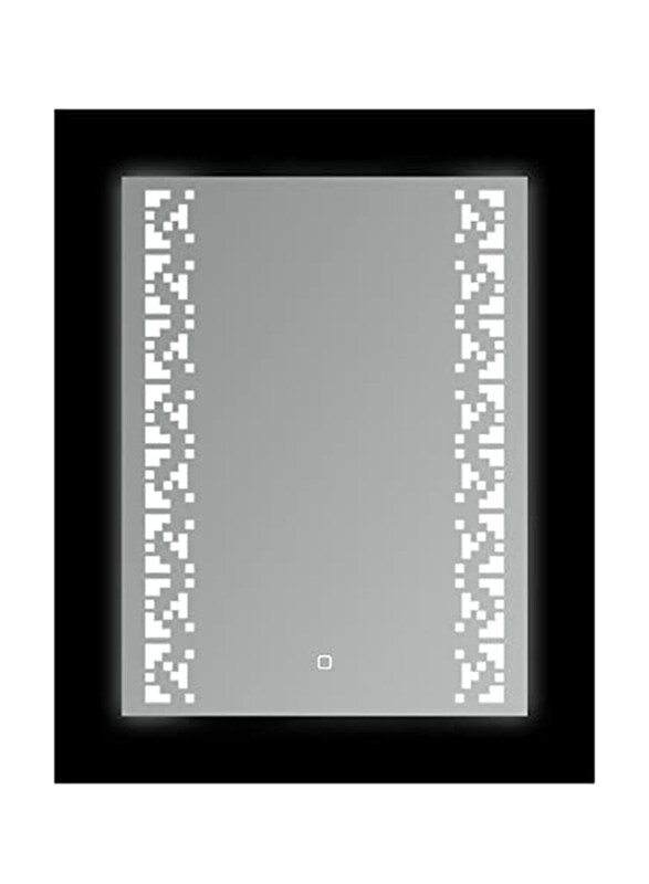 

Danube Home Milano Led Mirror with Touch Switch, 2601, Black